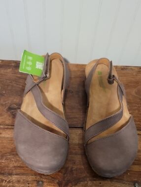 El Naturalista Panglao Pleasant Leather Sandals Brown EU 40 US 9-9.5 Comfort